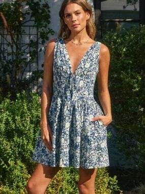 Dress Forum Field Daisies Corset Mini Dress